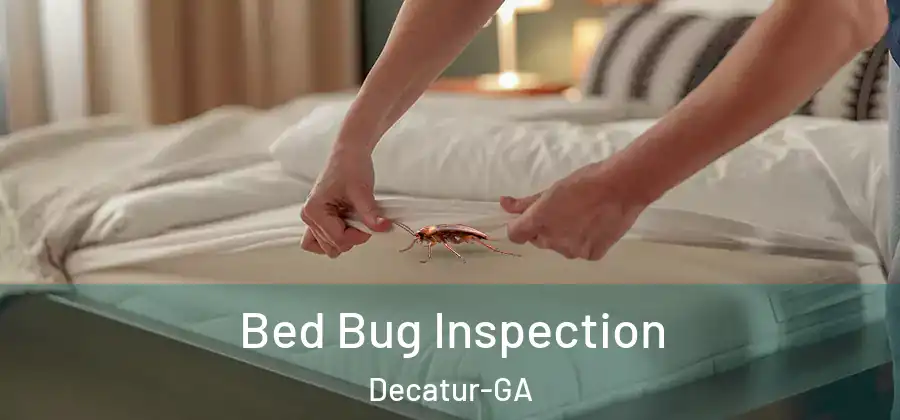 Bed Bug Inspection Decatur-GA