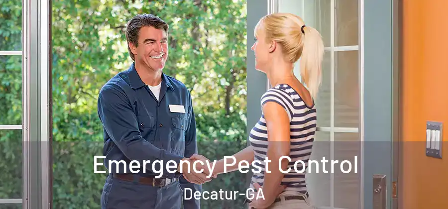 Emergency Pest Control Decatur-GA
