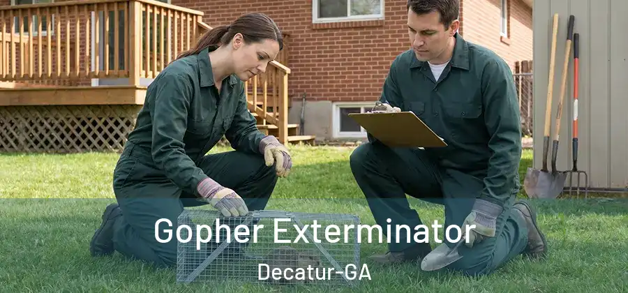 Gopher Exterminator Decatur-GA