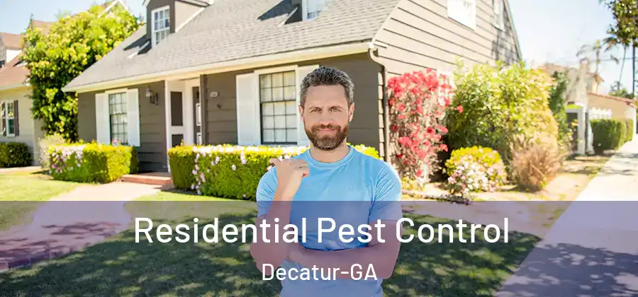 Residential Pest Control Decatur-GA