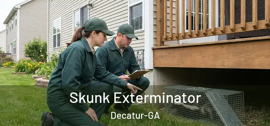 Skunk Exterminator Decatur-GA
