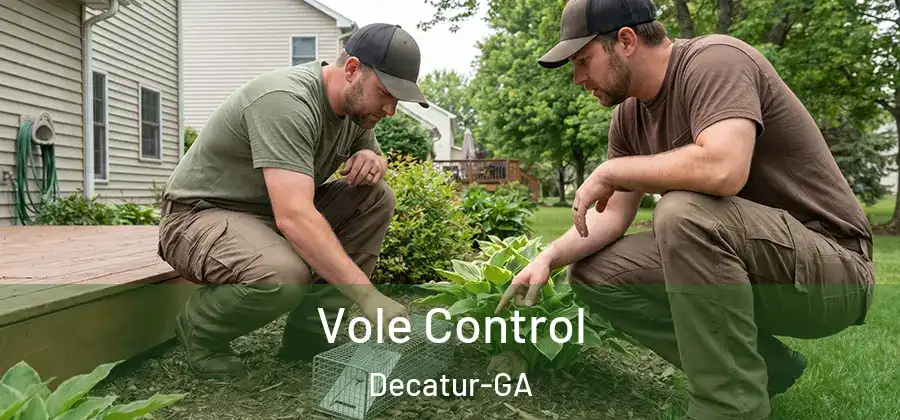 Vole Control Decatur-GA